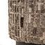 Richmond Interiors  Poef & Voetenbank Lexie greige 45Ø
