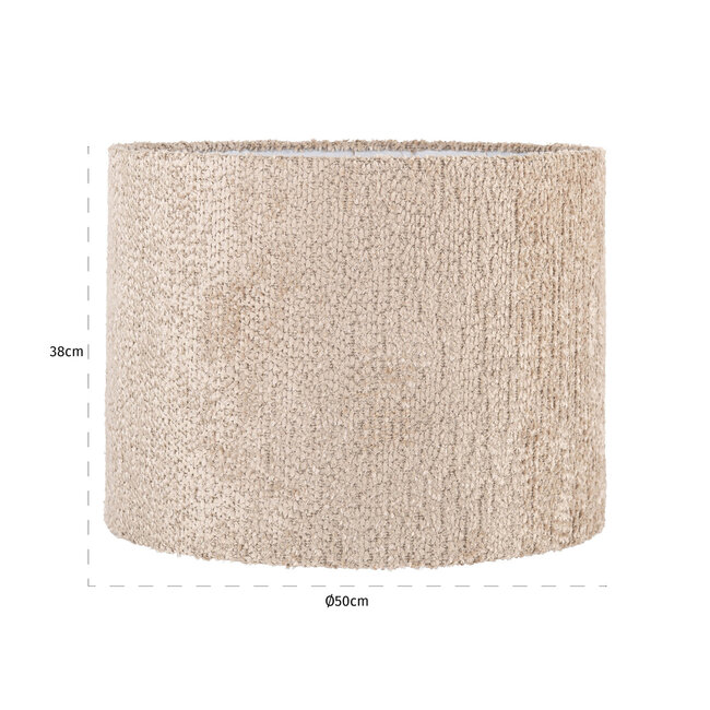 Richmond Interiors  Lampenkap Emily lovely beige 50Ø