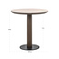 Richmond Interiors  Bistrotafel Ritz bruin 75Ø