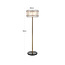 Richmond Interiors  Vloerlamp Feline antiek bras