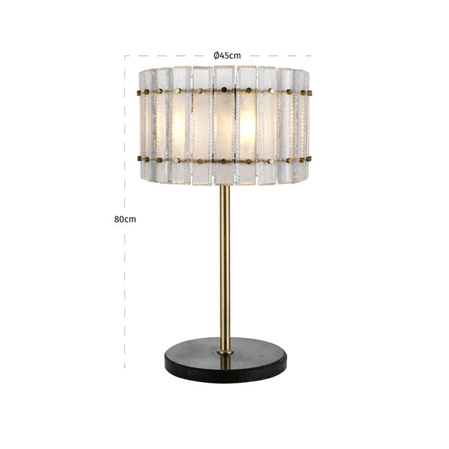 Richmond Interiors  Tafellamp Feline bronze