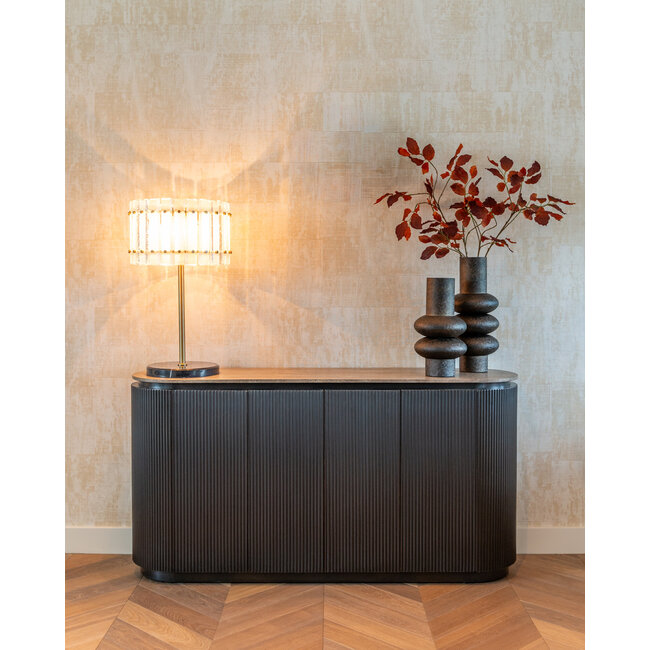 Richmond Interiors  Tafellamp Feline bronze