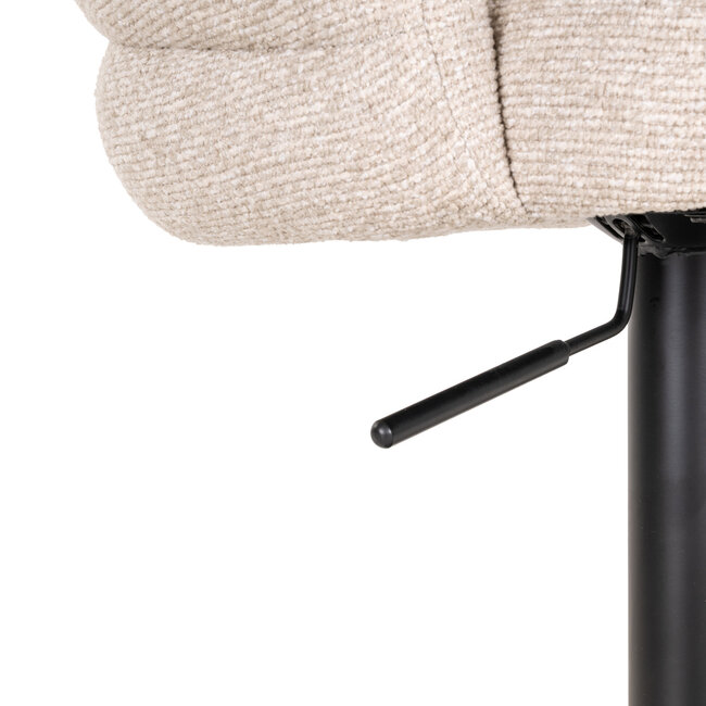 Richmond Interiors  Barstoel Nikki biscotti swivel fire retardant