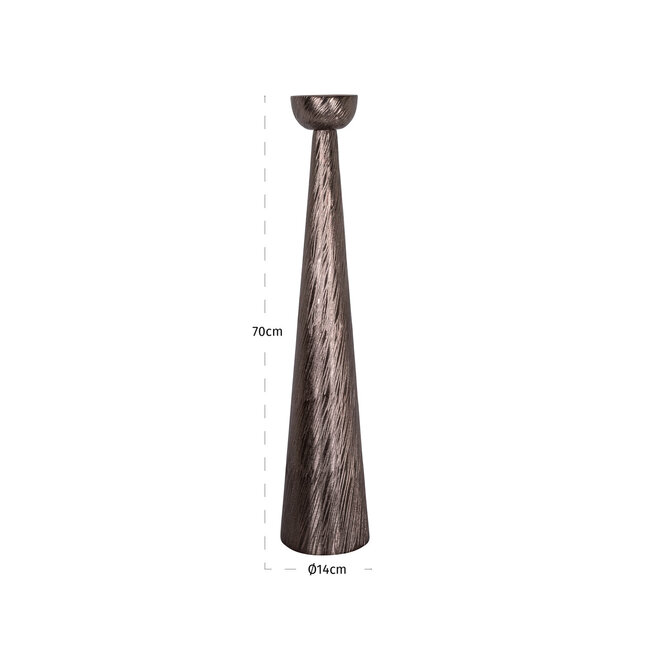 Richmond Interiors  Kandelaar Saphira smoke groot