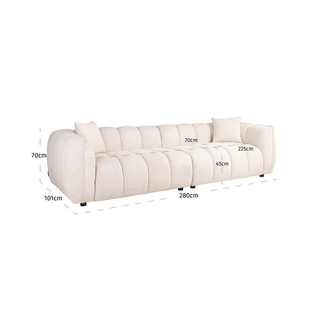 Richmond Interiors  Bank Jezebel cream fancy