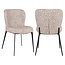 Richmond Interiors  Eetkamerstoel Sergio natural geo