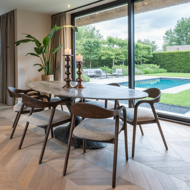 Richmond Interiors  Kandelaar Joya copper small