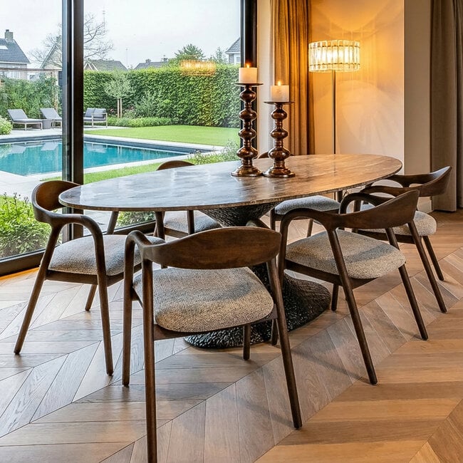 Richmond Interiors  Kandelaar Joya copper large