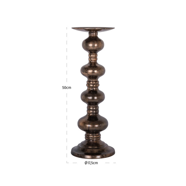 Richmond Interiors  Kandelaar Joya copper large