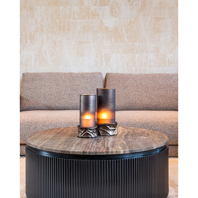 Richmond Interiors  Windlicht Candace smoke small