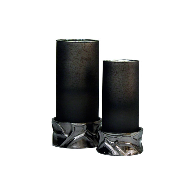 Richmond Interiors  Windlicht Candace smoke small