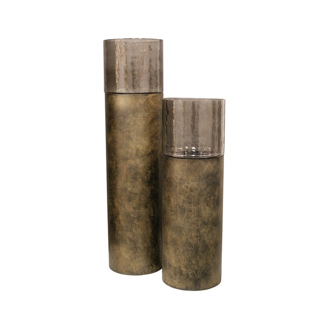 Richmond Interiors  Windlicht Mayce gold small