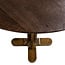Richmond Interiors  Bistrotafel Revelin dark brown 75Ø