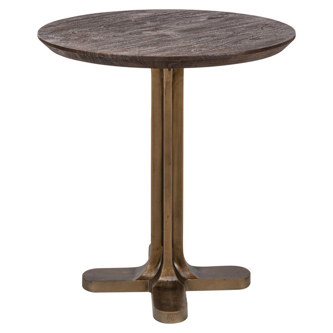 Richmond Interiors  Bistrotafel Revelin dark brown 75Ø