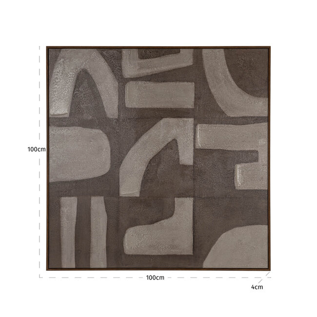 Richmond Interiors  Wall art Zenith zand links
