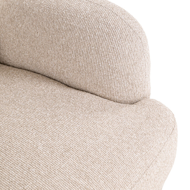 Richmond Interiors  Lounge stoel Kagney biscotti swivel