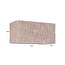 Richmond Interiors  Lampenkap Live trendy rose rectangle large