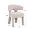 Richmond Interiors  Eetkamerstoel Nerio natural fancy