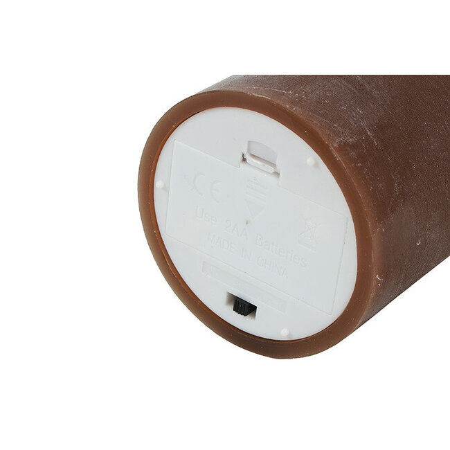 Countryfield Stompkaars Lyon LED Ø 7,5 cm - 8 cm bruin