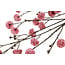 Countryfield Kunsttak Chrysanthemum santini roze -57 x 53 x 113 cm