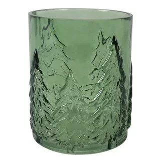 Countryfield Windlicht Daimy S groen - 12 x 12 x 13 cm