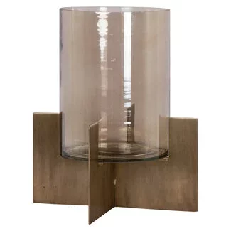 Richmond Interiors  Windlicht Resa goud groot