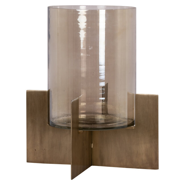 Richmond Interiors  Windlicht Resa goud groot