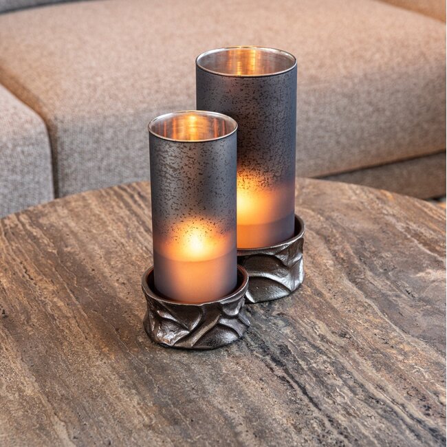 Richmond Interiors  Windlicht Candace smoke large