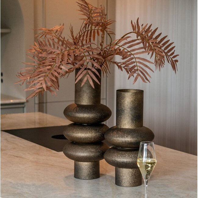 Richmond Interiors  Vaas Megan brass antique