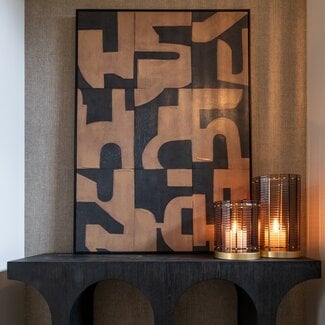 Richmond Interiors  Wall art Cascade bruin