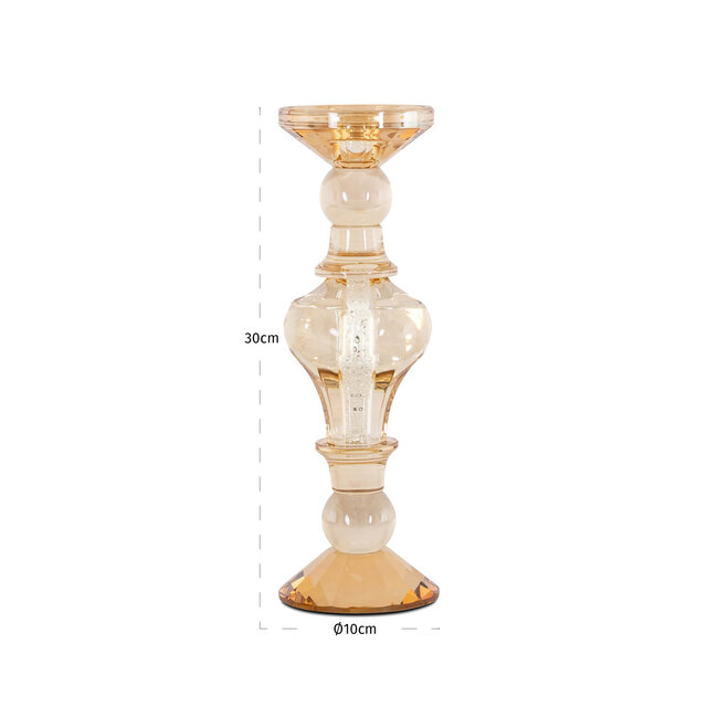 Richmond Interiors  Kandelaar Dilan groot amber