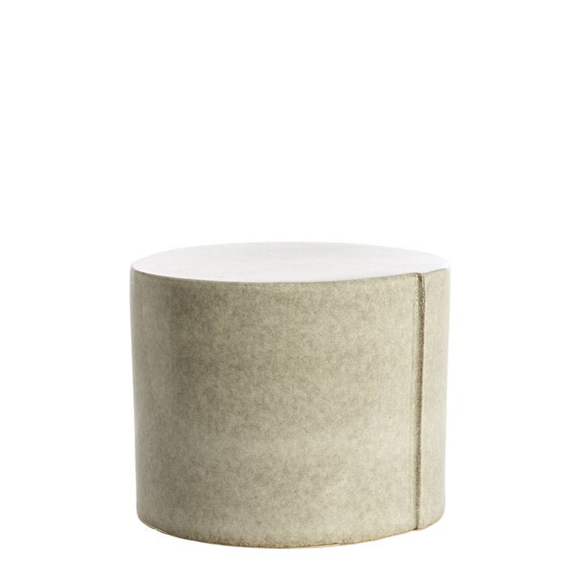 Light en Living Bijzettafel Ø42x34 cm CHULILLA keramiek  grijs