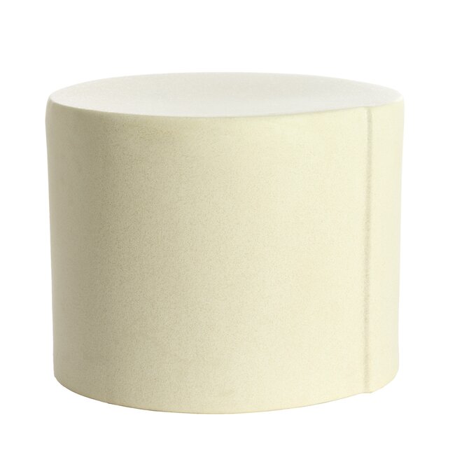 Light en Living Bijzettafel Ø42x34 cm CHULILLA keramiek  mat crème