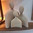Light en Living Ornament 20x10,5x27 cm HEAD sand - L