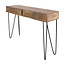 WoonStijl Hal-/kaptafel Ocean 2 lades mango zand