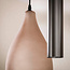 WoonStijl Hanglamp Cocoon pendel 4+3-lichts Sienna bruin-frosted