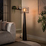 WoonStijl Vloerlamp Curl 1-lichts Urban bruin