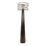 WoonStijl Vloerlamp Curl 1-lichts Urban bruin