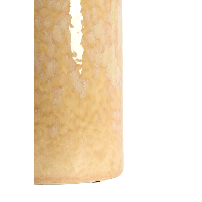 Light en Living Bijzettafel LUARCA 40x40x48 cm keramiek licht perzik | Light & Living