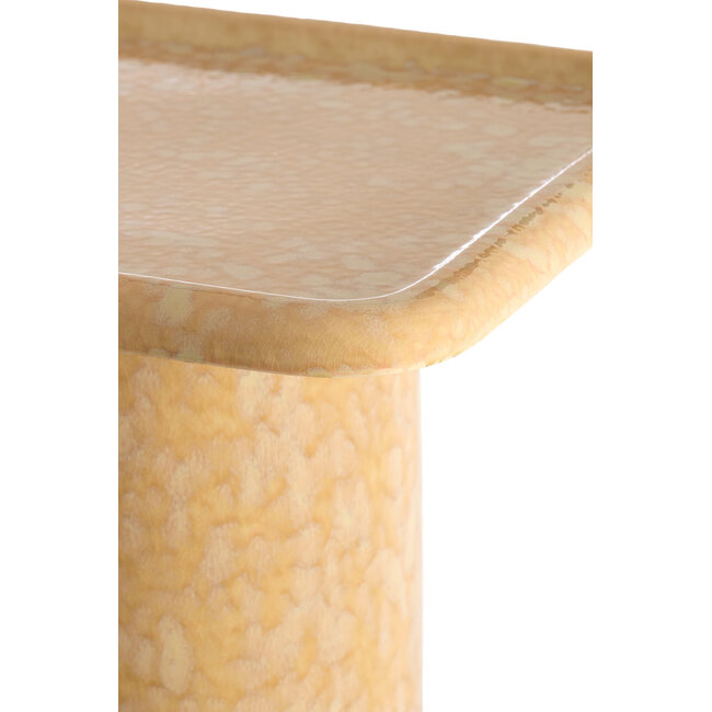 Light en Living Bijzettafel LUARCA 40x40x48 cm keramiek licht perzik | Light & Living