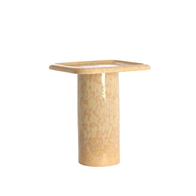 Light en Living Bijzettafel LUARCA 40x40x48 cm keramiek licht perzik | Light & Living