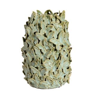 Light en Living Vaas deco Ø17x26 cm MARIPOSA keramiek mintgroen
