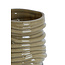 Light en Living Windlicht Ø10x9 cm MILYAN glas melk olijfgroen