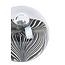 Light en Living Ornament Ø10x10 cm MATHYAS glas zwart + wit