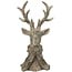 Countryfield Hert met sjaal Percy L grijs 21 x 14 x 39,5 cm