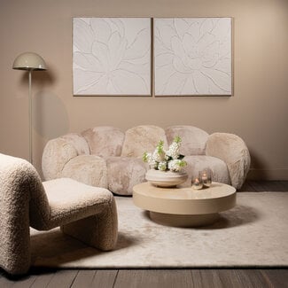 PTMD Salontafel Corfu beige marmer