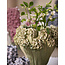 Light en Living Vaas deco Ø38x32 cm LUSERNA keramiek mint groen