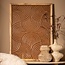 PTMD Wandpaneel Elasah Bruin met swirl patroon