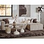 Tower Living Austin 2.5 zits + Ottoman Rechts - Haga 30 beige