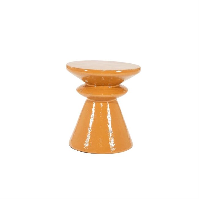 By Boo Bijzettafel Circolo - terracotta